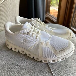 On Running White Athletic Shoes